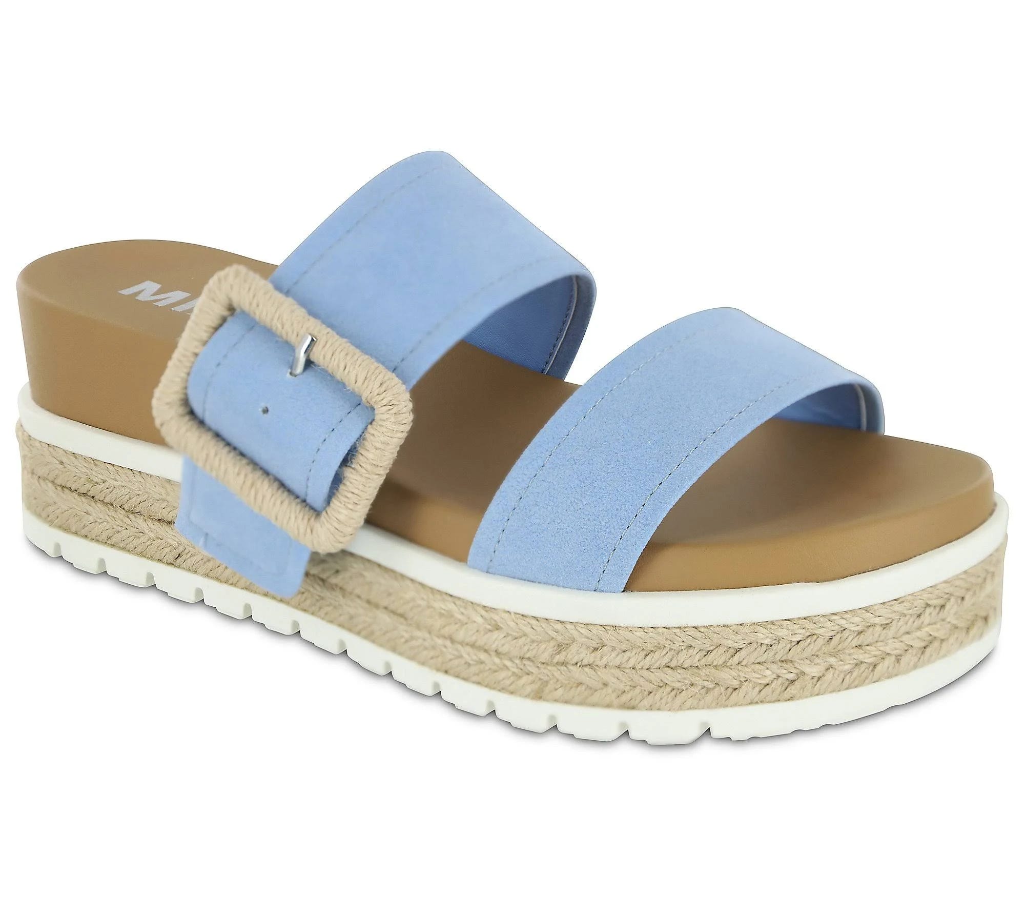 Mia Kenzy Light Blue Platform Sandal for Summer Walks | Image