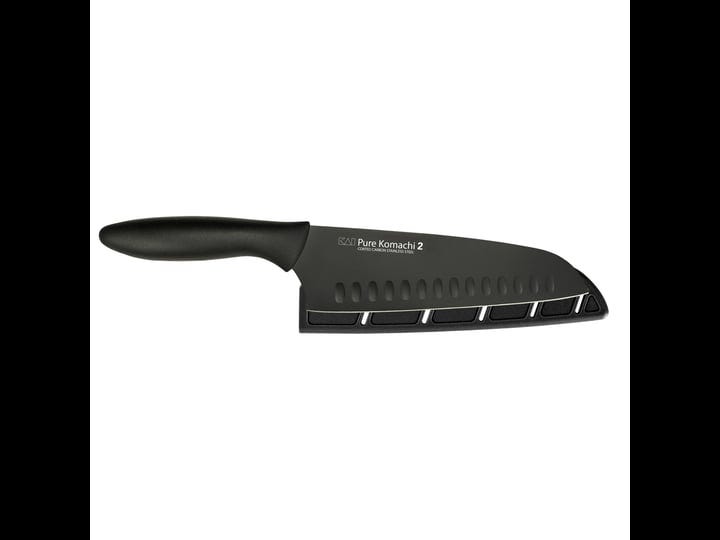 kai-pure-komachi-2-black-santoku-knife-with-sheath-6-5-inches-1