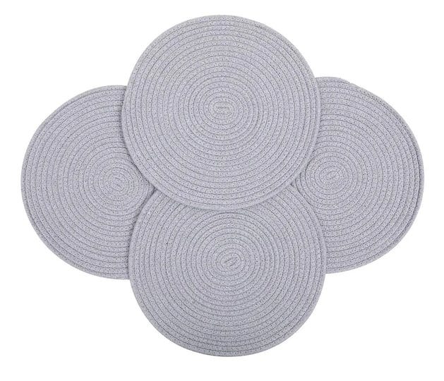 wenfome-4-pack-woven-placemats-13-8-inches-round-plate-chargers-grey-thick-placemat-set-cotton-rope--1