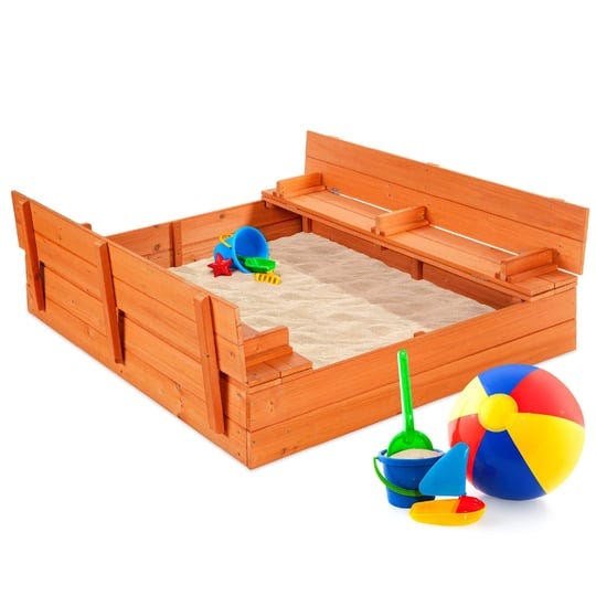 best-choice-products-cedar-sandbox-with-two-bench-seats-1