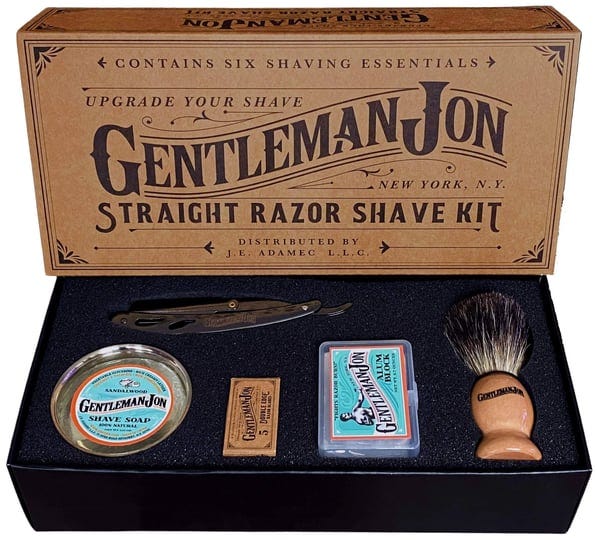 gentleman-jon-straight-razor-shave-kit-includes-6-items-one-straight-razor-one-badger-hair-brush-one-1