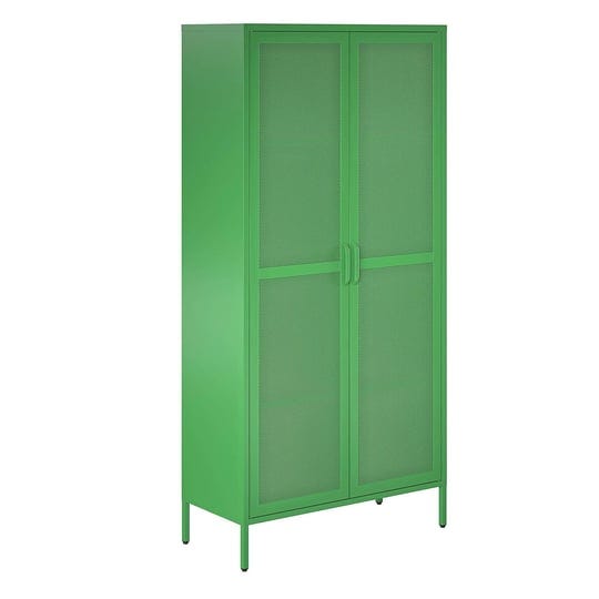 novogratz-channing-tall-2-door-storage-cabinet-mesh-metal-locker-kelly-green-1