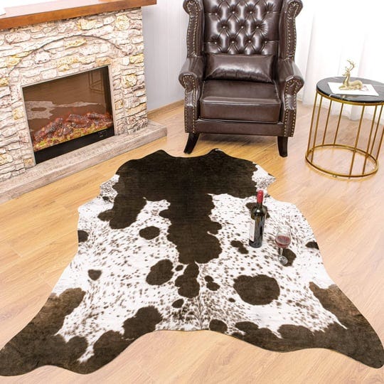 rostyle-faux-cowhide-rug-5-2-x-4-6-feet-cute-cow-hide-rug-for-living-room-bedroom-western-home-decor-1