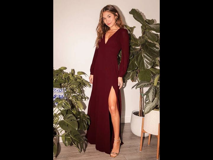 lulus-love-you-so-burgundy-long-sleeve-maxi-dress-size-large-100-polyester-1