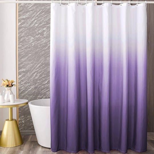 yi-ze-ombre-dark-purple-shower-curtain-sets-for-bathroom-accessories-fabric-polyester-waterproof-mod-1