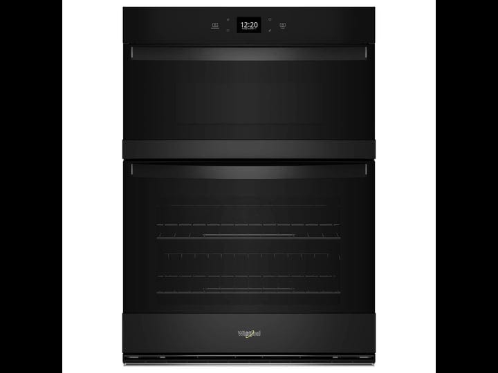 whirlpool-6-4-total-cu-ft-combo-wall-oven-with-air-fry-when-connected-black-1