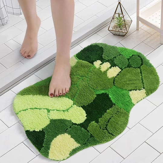 lanpu-green-moss-rugsbathroom-rugs-aesthetic-bath-mats-with-soft-non-slip-and-absorbent-plush-textur-1