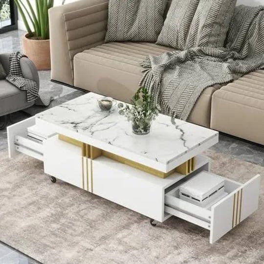 cqsxda-merax-coffee-table-with-faux-marble-top-modern-center-table-with-2-drawers-caster-wheels-cont-1