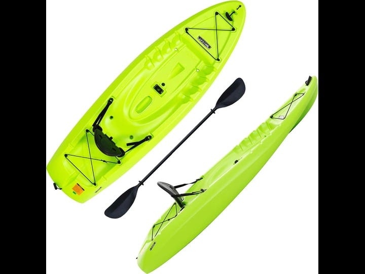 lifetime-hydros-85-angler-kayak-with-paddle-lime-green-1