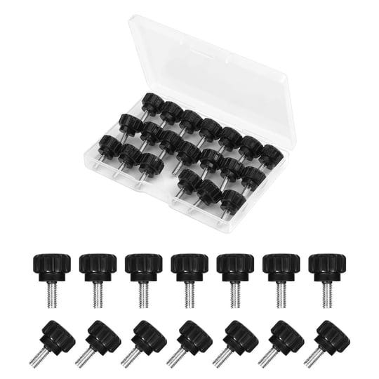 luter-20pcs-m4-x-10mm-carbon-steel-threaded-knurled-thumbscrew-knurled-handle-bolts-grip-mounting-th-1