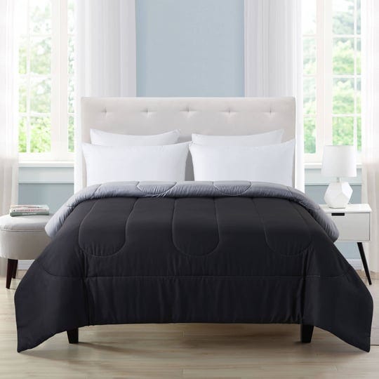 mainstays-reversible-ultra-soft-comforter-black-twin-each-1