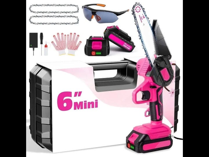 handheld-chainsaws-battery-powered-pink-1