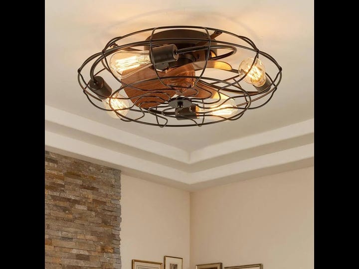 antoine-hd-lz-01-20-in-4-light-indoor-black-wood-grain-industrial-metal-cage-enclosed-ceiling-fan-wi-1