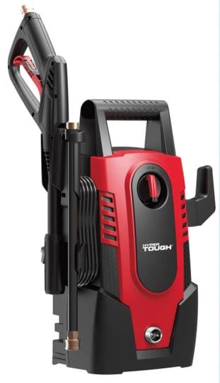 hyper-tough-1600-psi-red-black-electric-corded-pressure-washer-for-car-wash-each-1