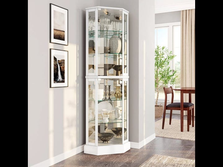 belleze-lighted-3-side-glass-display-curio-cabinet-with-tempered-glass-doors-and-shelves-curved-wood-1
