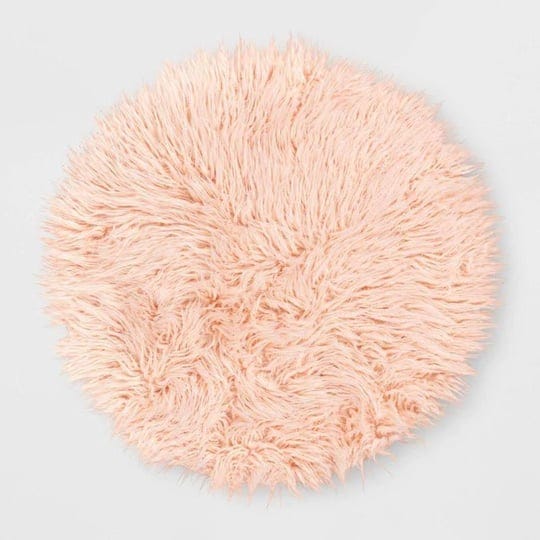 3-faux-fur-round-kids-rug-pink-pillowfort-1