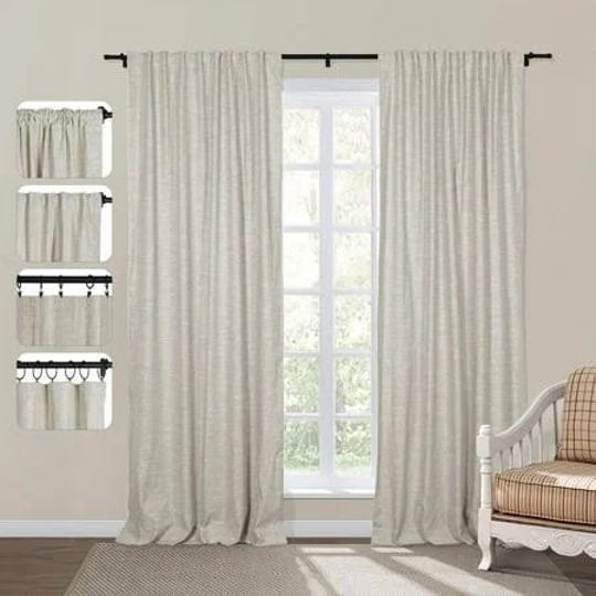 chadmade-cotton-linen-curtain-96-inches-long-thermal-insulated-drape-blackout-window-curtain-panel-4-1