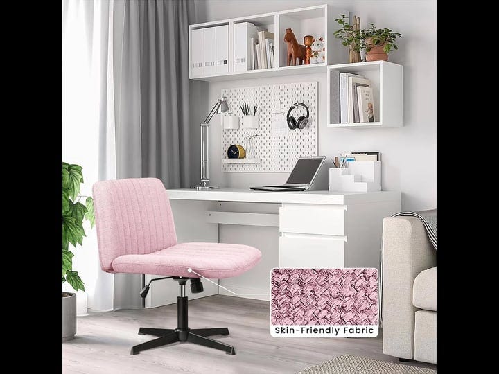 bossin-armless-office-desk-chair-no-wheelsfabric-padded-modern-swivel-vanity-chair-pink-1
