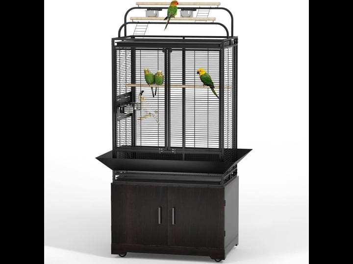 gdlf-71-inch-bird-cage-with-play-top-and-rolling-storage-cabinet-extra-large-with-cover-shopgdlf-1