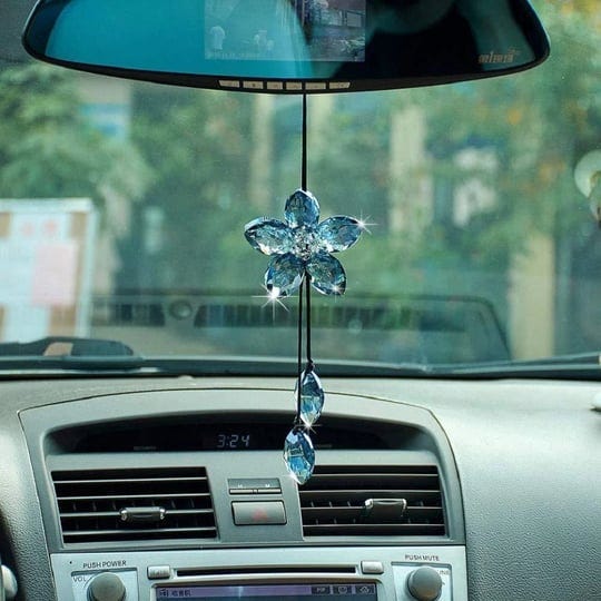 atmomo-crystal-flower-car-rear-view-mirror-pendant-car-hanging-ornament-lucky-car-accessories-blue-1