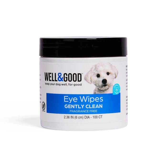 Well & Good Dog Eye Care Wipes - 100 Count | Image