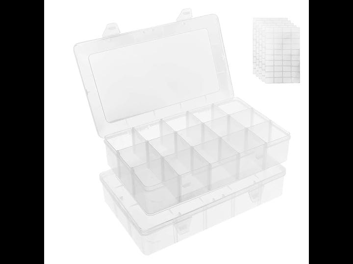 umirokin-2-pack-15-grids-large-clear-plastic-organizer-box-with-adjustment-dividers-tackle-compartme-1