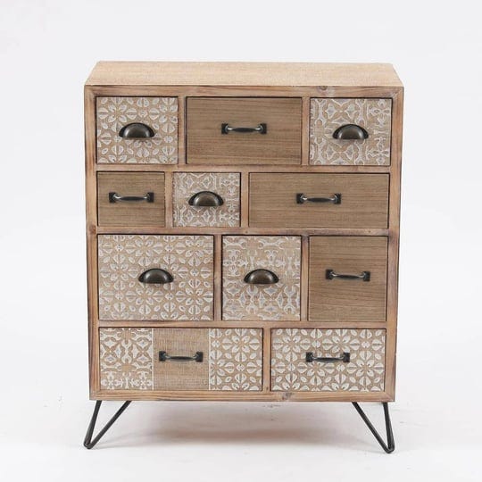 luxenhome-metal-and-wood-multi-storage-chest-1