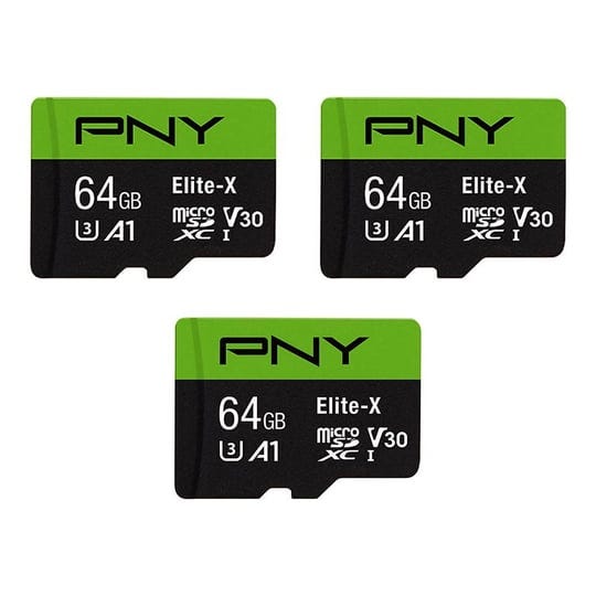 pny-64gb-elite-x-class-10-u3-v30-microsdxc-flash-memory-card-3-pack-100mb-s-class-10-u3-v30-a1-4k-uh-1