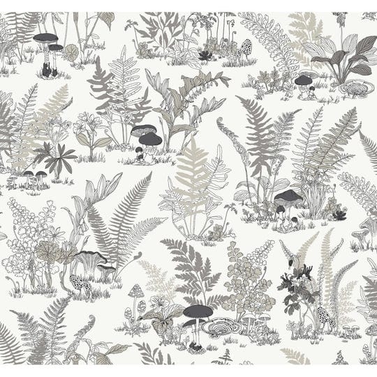 mushroom-garden-toile-black-grey-wallpaper-1