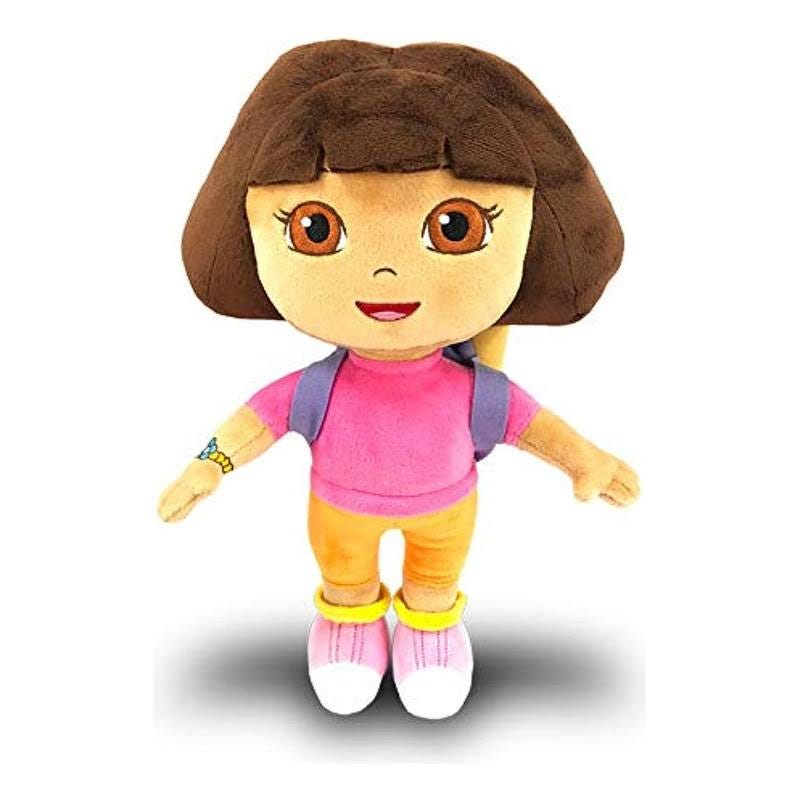Dora Explorer Soft Plush Toy with Detachable Backpack (11.8 inches tall) | Image