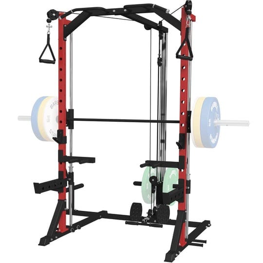 mikolo-smith-machine-home-gym-multi-functional-power-rack-with-cable-crossover-system-squat-rack-wit-1