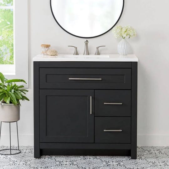 clady-37-in-w-x-19-in-d-x-35-in-h-bath-vanity-in-matte-black-with-white-cultured-marble-vanity-top-1