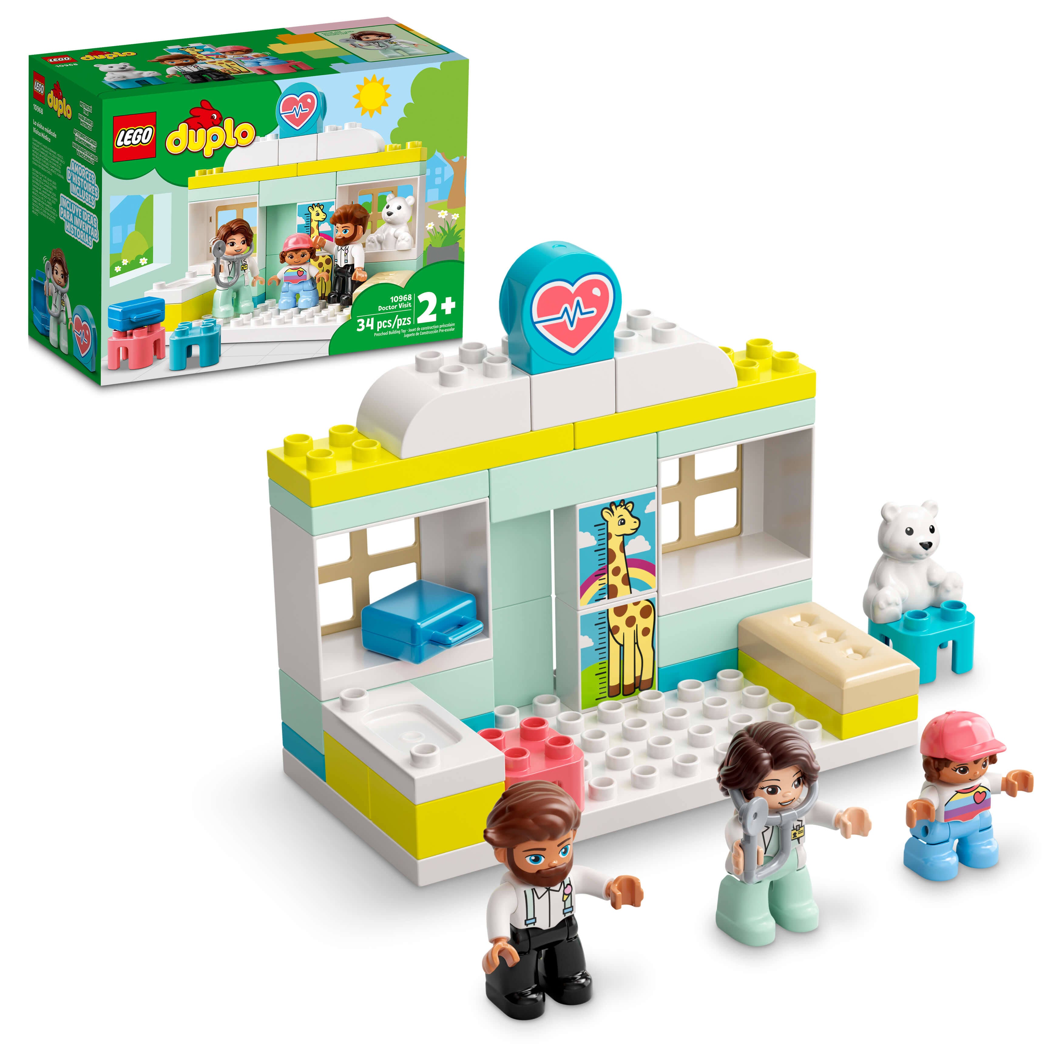 LEGO Duplo Doctor Visit Playset for Early Learning | Image