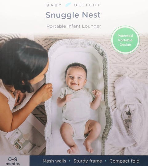 baby-delight-snuggle-nest-portable-infant-lounger-gray-scribbles-1