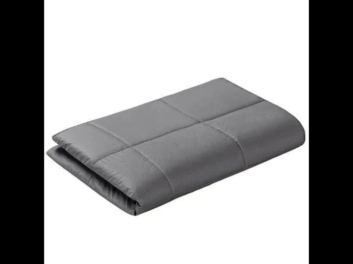 topbuy-10lbs-weighted-blankets-41x60-twin-size-w-100-cotton-glass-beads-size-41-x-60-10lbs-gray-1