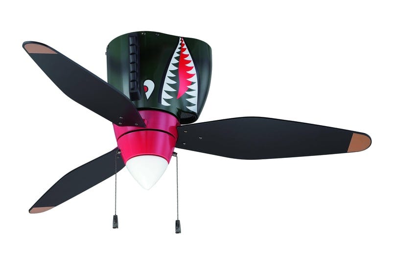 craftmade-warplanes-youth-48-ceiling-fan-tiger-shark-1