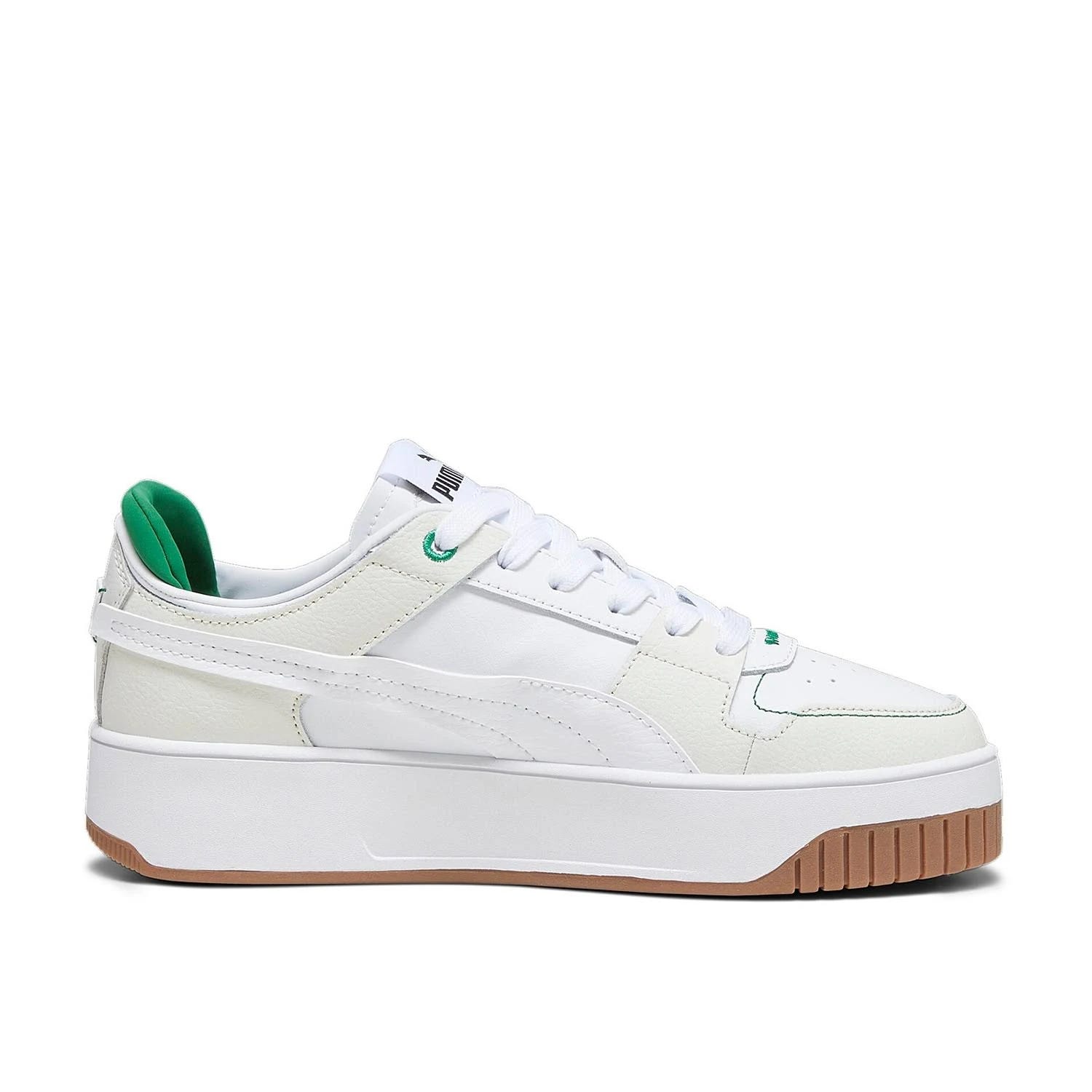 Puma Carina Street Vintage Sneakers for Women: Classic Style in White (Size 10) | Image
