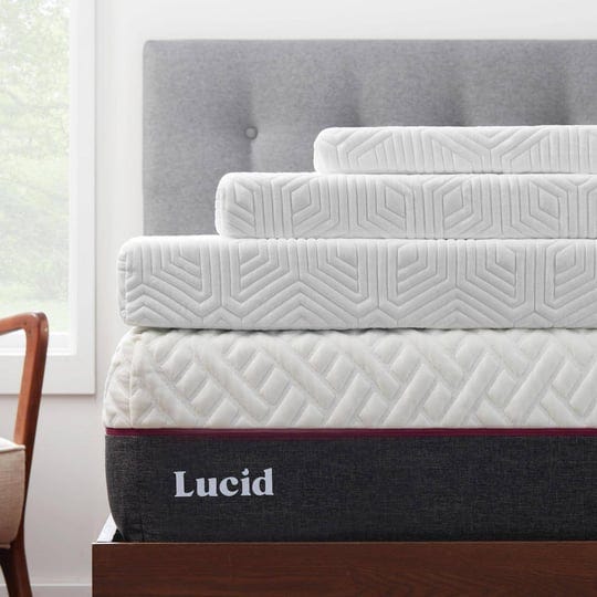 lucid-gel-memory-foam-mattress-topper-with-breathable-cover-2-inch-queen-1