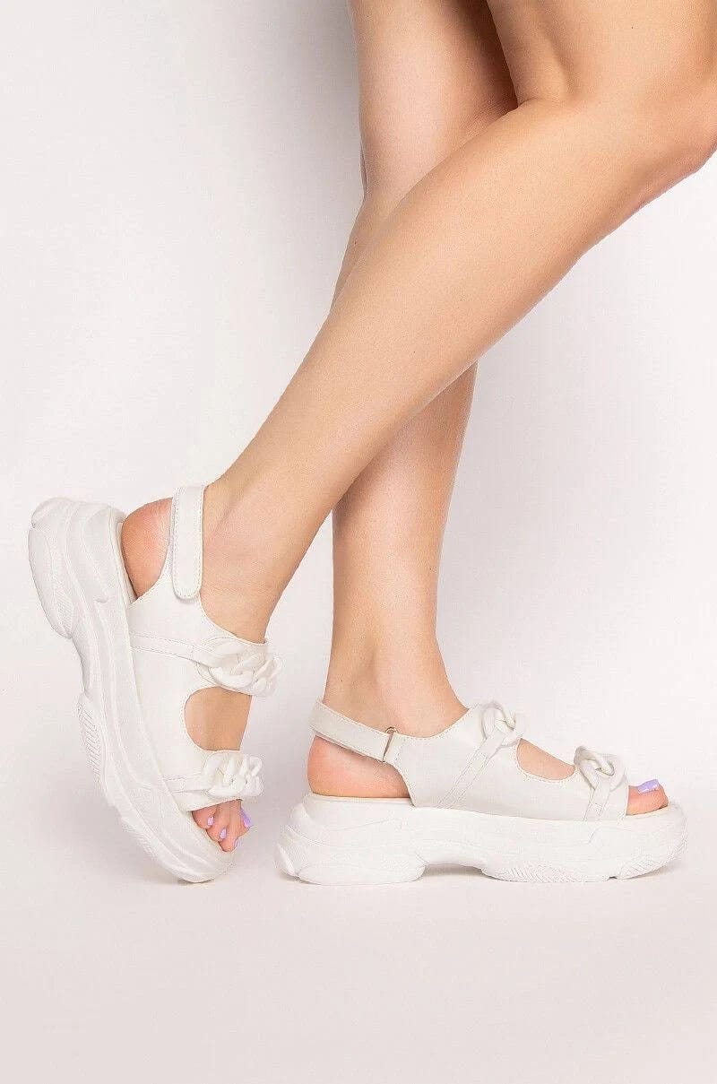 Stylish White Platform Sandals by Azalea Wang - Nordstrom | Image