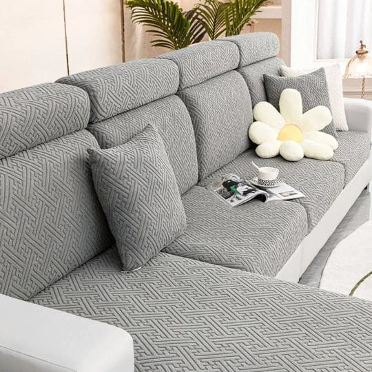magic-sofa-covers-maze-grey-back-1pc-sectional-couch-cushion-slipcovers-replacement-pet-proof-stretc-1