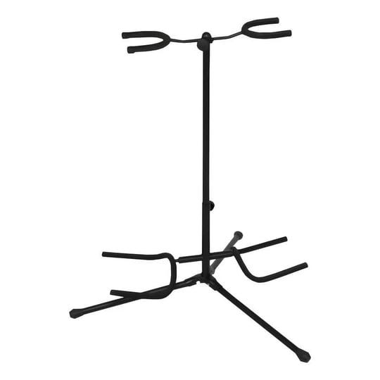 edmbg-dual-guitar-display-stand-traditional-design-adjustable-height-foam-padded-new-1