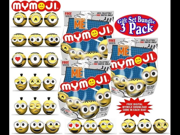 funko-despicable-me-minions-mymoji-mini-vinyl-action-figure-mystery-blind-bags-gift-set-party-bundle-1