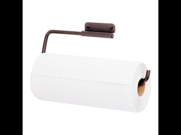 interdesign-swivel-paper-towel-holder-for-kitchen-wall-mount-under-cabinet-bronze-1