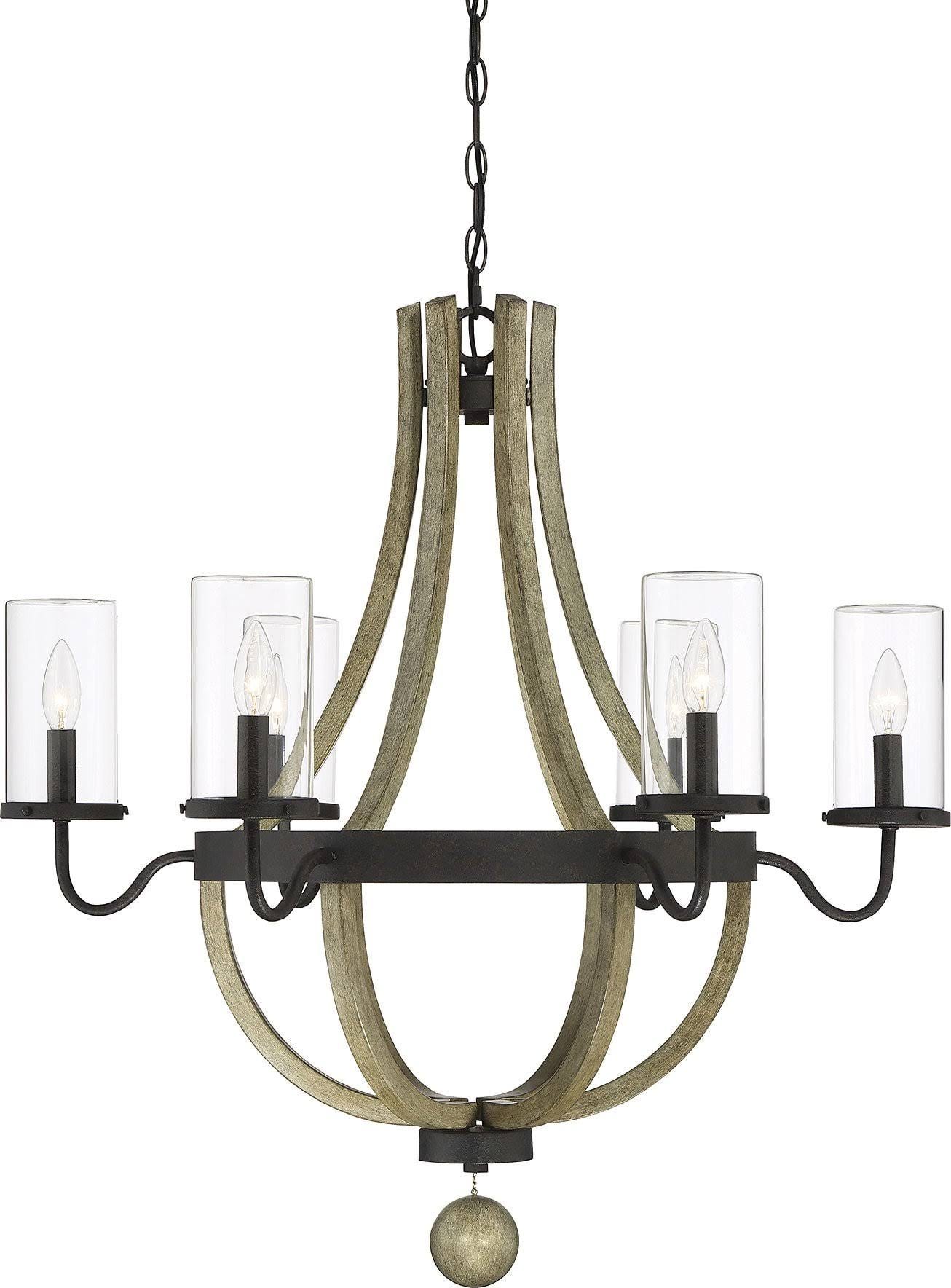 Savoy House Outdoor Weathervane Eden Chandelier 6 Lights | Image