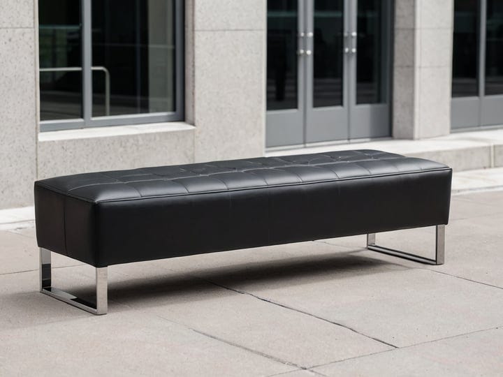 Black-Faux-Leather-Benches-6