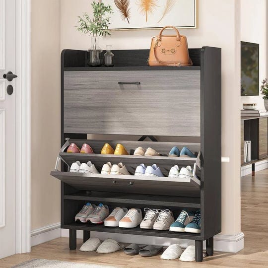 byblight-31-5-in-w-gray-24-pairs-shoe-storage-cabinet-free-standing-tipping-bucket-shoe-cabinet-for--1