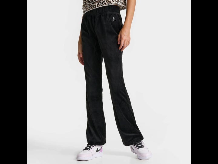 juicy-couture-girls-velour-track-pants-in-black-deep-black-size-medium-polyester-velvet-spandex-1