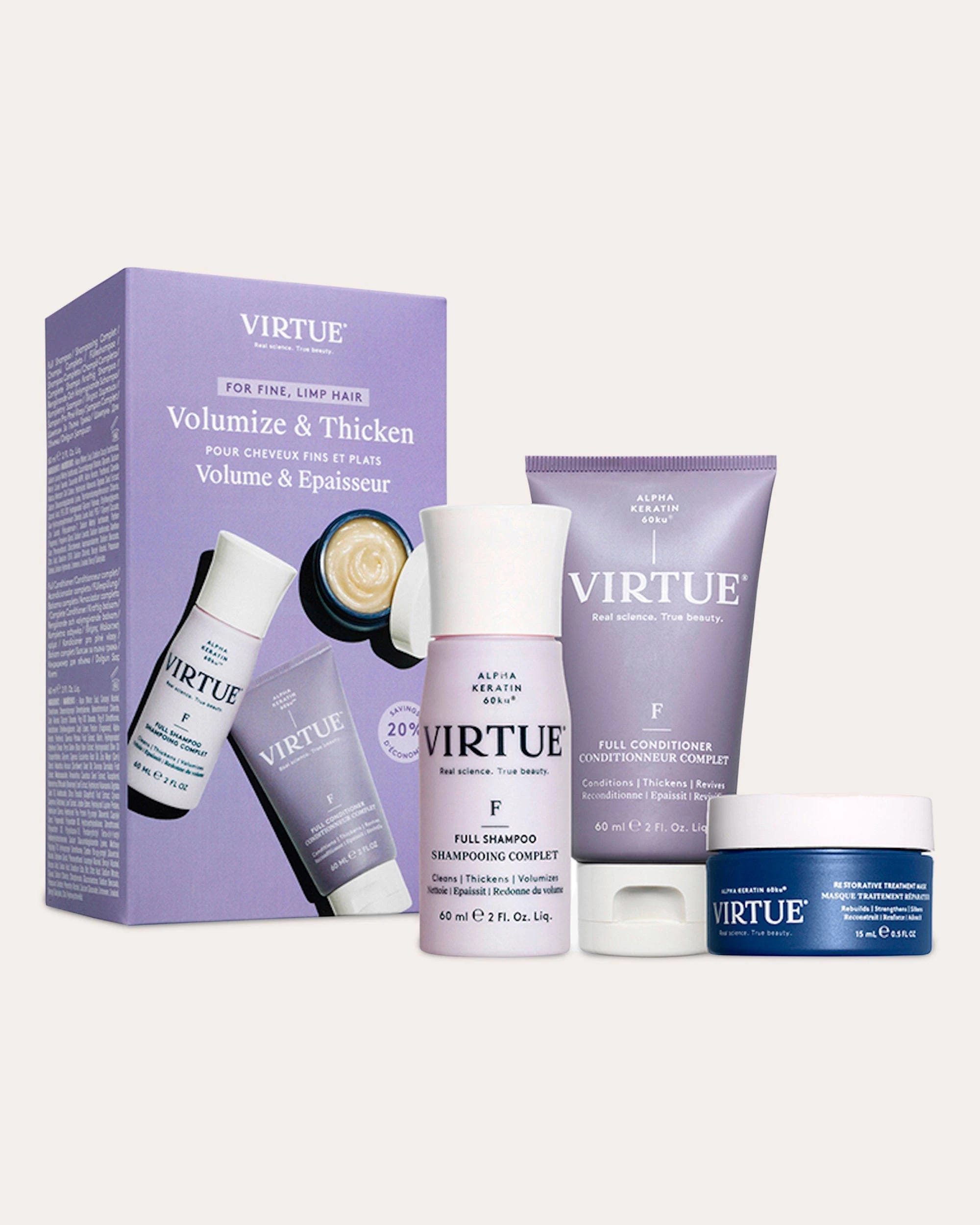 Virtue Full Discovery Shampoo Set | Image