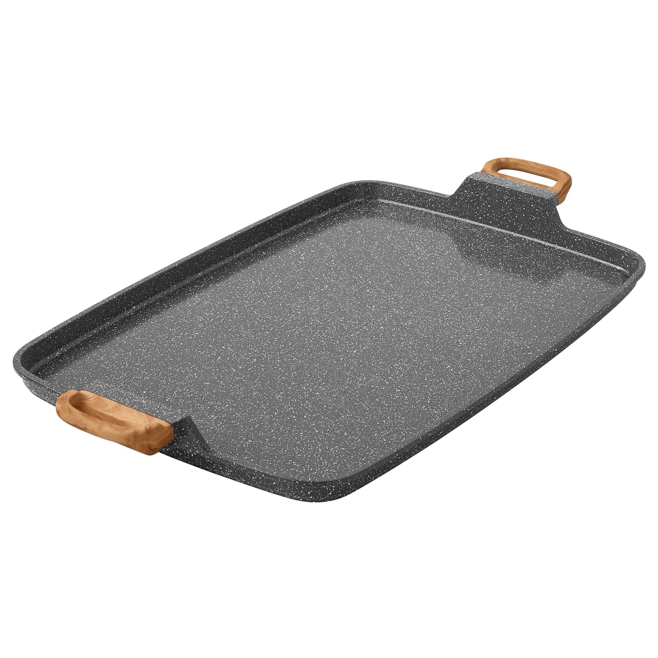 The Pioneer Woman Vintage-Inspired Cast Aluminum Double Griddle | Image
