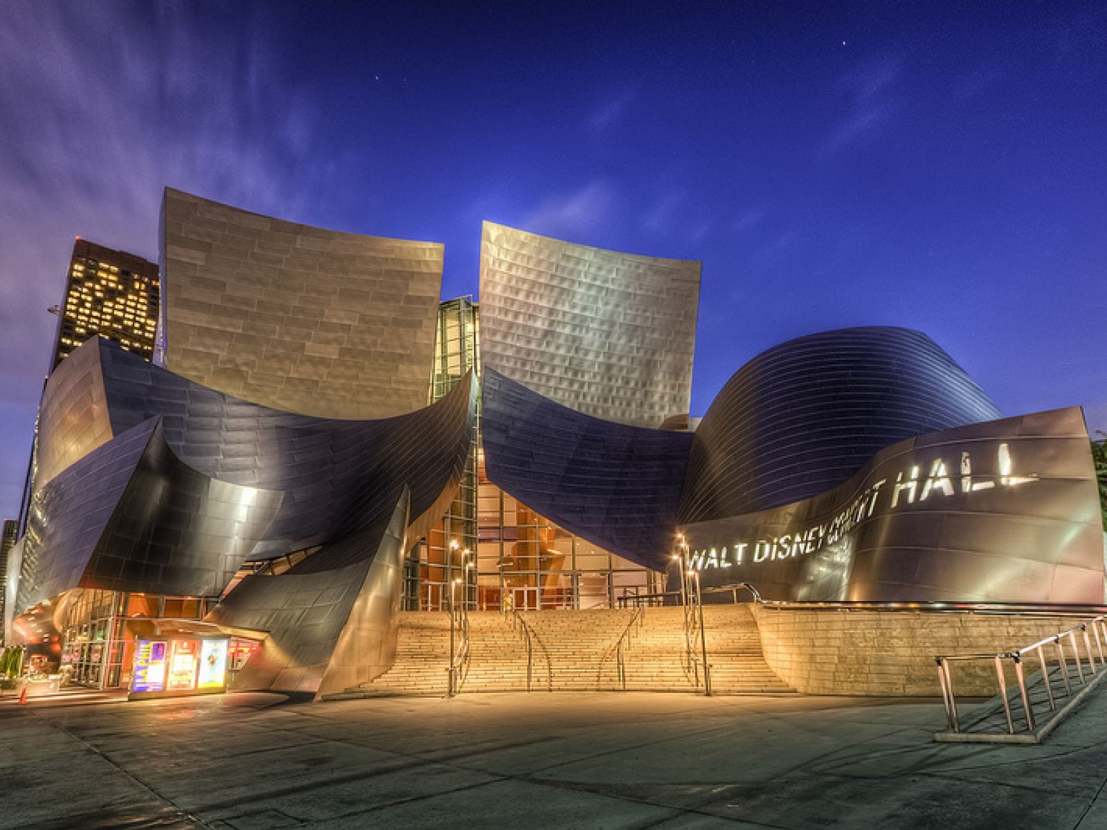 Walt Disney Concert Hall in Los Angeles, CA